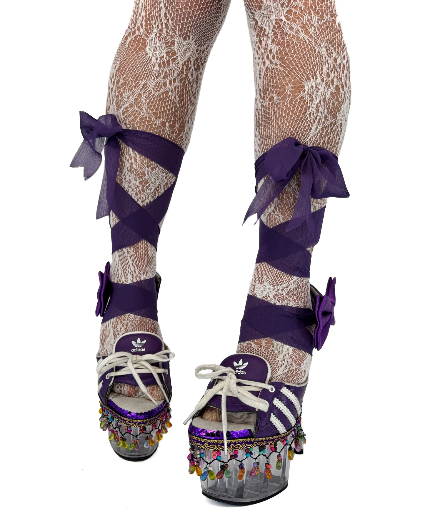 Adidas Oriental Stripper Heels