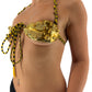 Soccer Bikini Nike gold