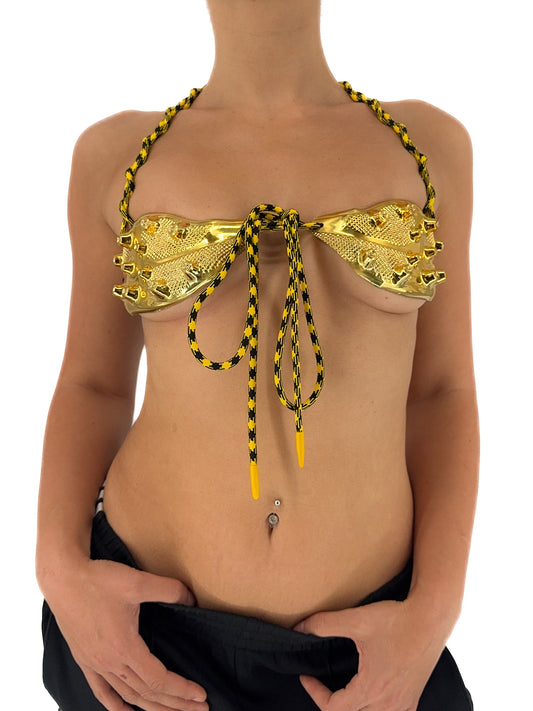 Soccer Bikini Nike gold